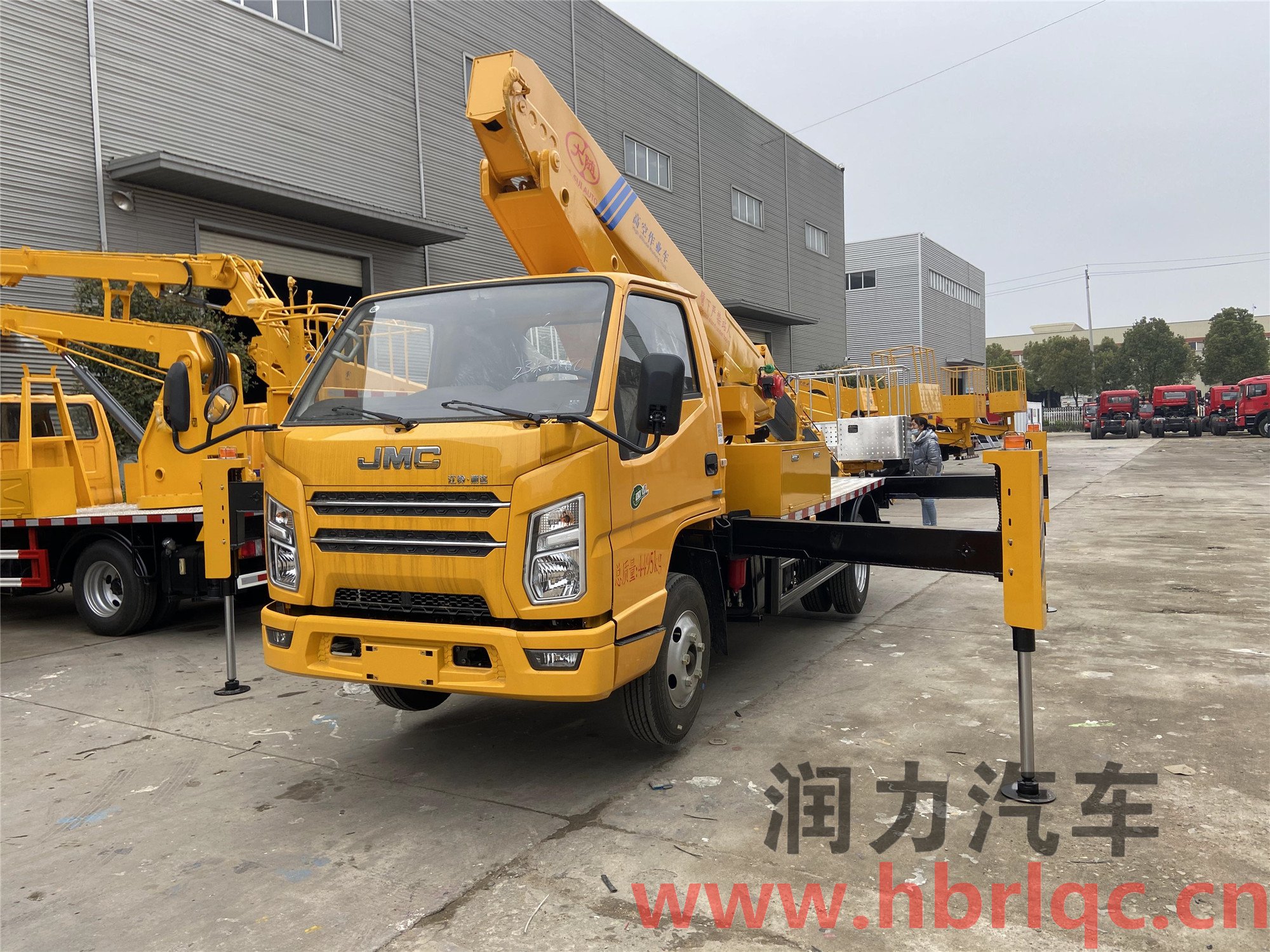 23米藍(lán)牌高空作業(yè)國六江鈴順達(dá)