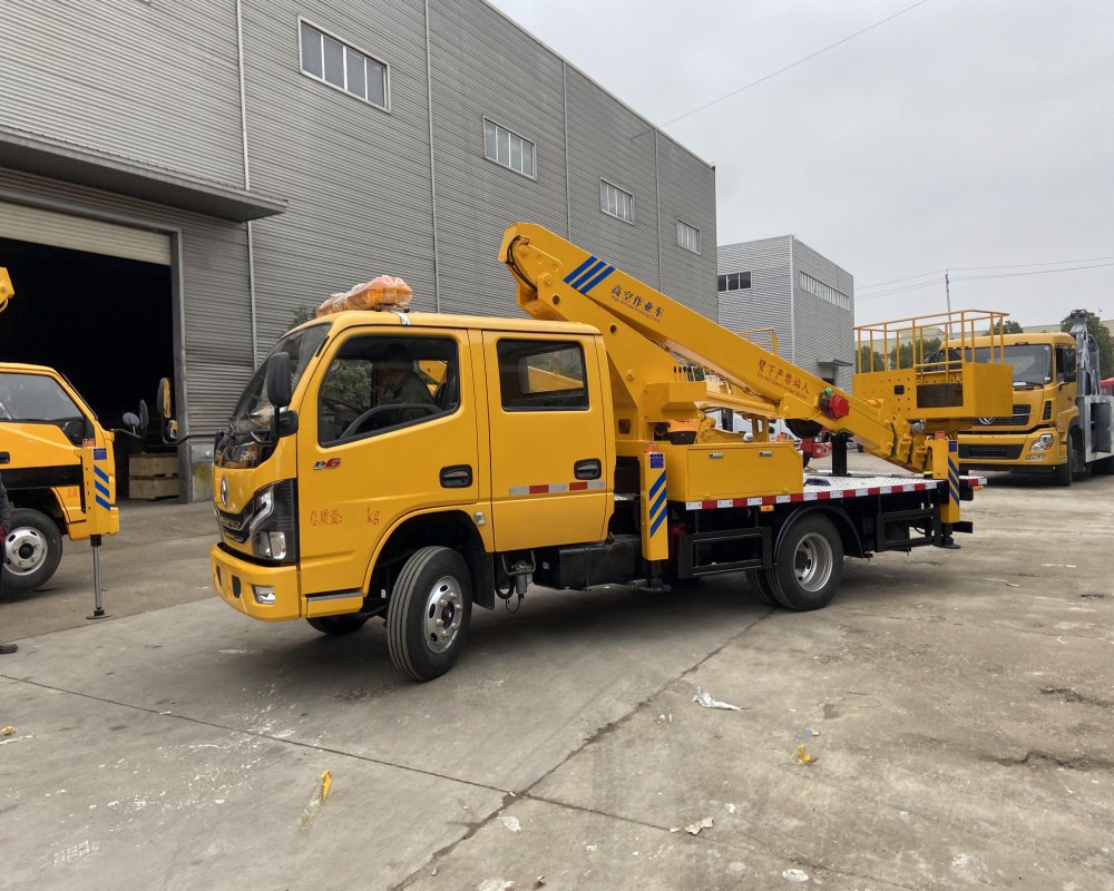 國六江鈴順達(dá)雙排20米直臂高空作業(yè)車